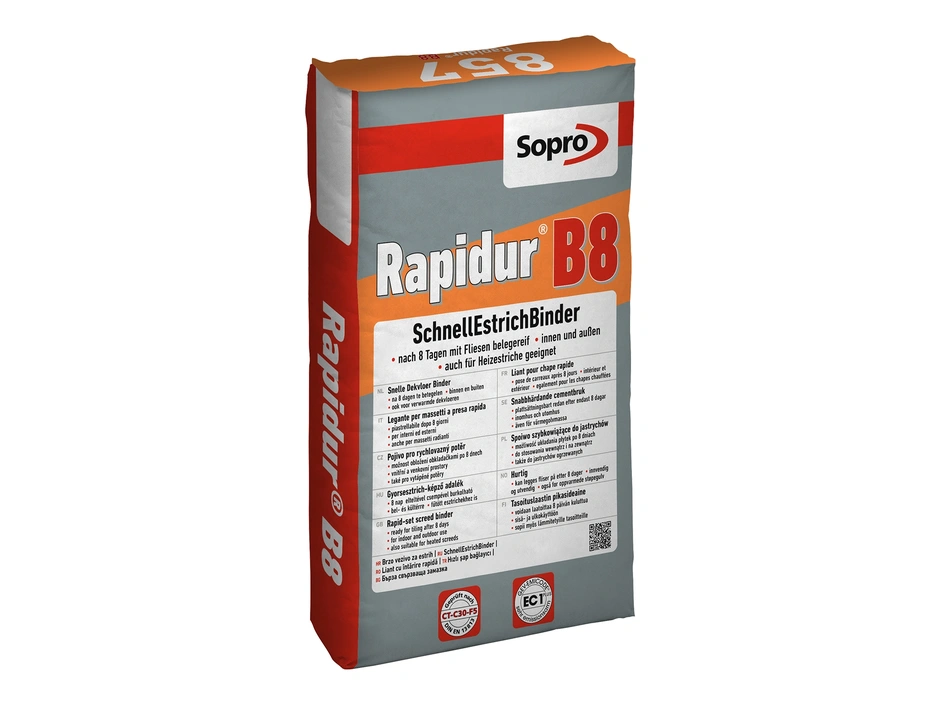 Rapidur Sopro 857 Rapidur® B8 SchnellEstrichBinder 25 kg | Mahler Webseite ...